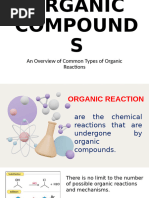 An Overview of Common Types of Organic Reactions