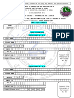 Registration Form - All Sindh Youth Spelling Bee Competition (2024-25)