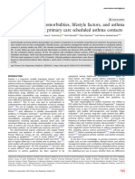 Documentation of Comorbidities, Lifestyle Factors, and Asthma Management During Primary Care Scheduled Asthma Contacts