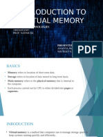 Introduction To Virtual Memory - PPTM