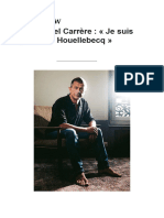 INTERVIEW Ecarrere