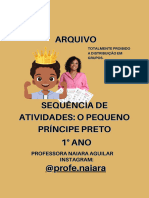 Sequência de Atividades O PEQUENO PRÍNCIPE PRETO PDF