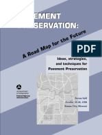 Pavement Preservation Roadmap