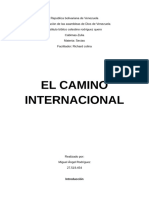 El Camino Internacional