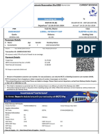 Intercity Exp Sleeper Class (SL) : Current Booking Electronic Reserva On Slip (ERS) Current Booking