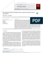 Wisner 2019 The Structural Capacity of Laminated Timber Compression Elements in Fire A Meta-Analysis