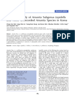 ITS Based Analysis of The Amanita SPP