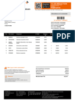 Facture/bon de Livraison: 11 % de Réduction FNM12479