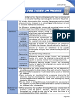 Accounting For Taxes On Income: Scope