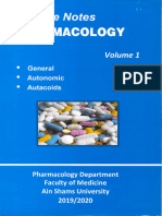 Pharmacology AinShams Volume 1