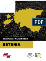 Civic Space Report 2024 Estonia