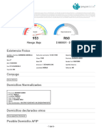 Existencia Fisica: Riesgo: Bajo $ 880001 - $ 920000