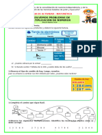 Ficha-Lun-Mat-Resolvemos Problemas de Multiplicación de Números Decimales