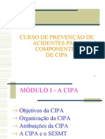 Cipa - Curso de PrevenÇÃo de Acidentes - Johnson Controls