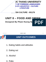 Unit 8.food and Drink