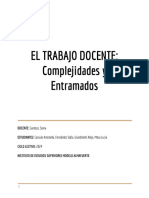 Monografía Sobre El Trabajo Docente