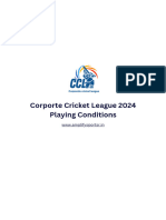 Corporte Cricket League 2024 Playing Conditions - 20240203 - 183301 - 0000