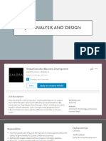 MSDM 3 - Job Analysis & Design