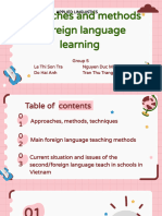 Approaches and Methods in Foreign Language Learning - Group 5