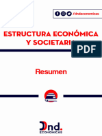 Resumen - Estructura Económica y Societaria