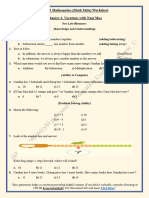 Class 3 Mathematics (Math Mela) Chapter 4 - Vacations With Nani Maa Worksheet