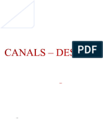 Unit V - Canal - Design