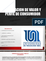 Generacion de Valor y Perfil de Consumidor - Expo