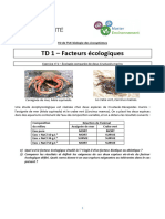 Poly TD Écologie STPE