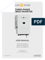 Sunsynk ThreePhaseHI 8 12K UserManual v38 English