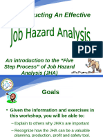 Job Hazard Analysis