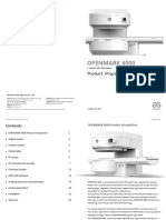 OPENMARK 4000 Product Proposal