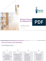 Writing Theoretical Framework For Research Papers PDF