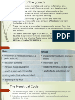 Hormones of The Gonads