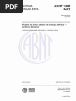 ABNT NBR 5422.2024 - Projeto de Linhas Aéreas de Energia Elétrica - Critérios Técnicos