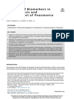 Theroleofbiomarkersin Thediagnosisand Managementofpneumonia: Sarah Sungurlu,, Robert A. Balk