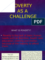 Poverty As A Challenge