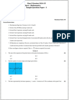 Maths Sample Paper 4