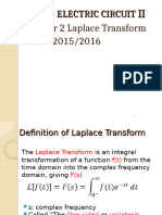 Ekt 119 Chapter 2 Introduction To The Laplace Transform