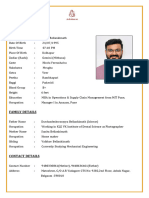 Viraj Biodata FNL