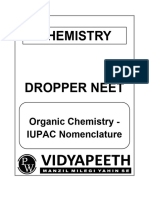 Organic Chemistry - IUPAC Nomenclature - DPPs