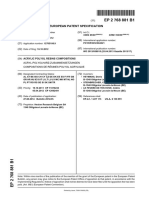 ACRYLIC POLYOL RESINS COMPOSITIONS - European Patent Office - EP 2768881 B1