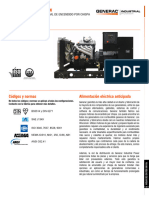 Grupo Electrógeno Industrial de Encendido Por Chispa: Potencia Nominal de Respaldo