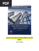 Real Estate Finance and Investments 16th Edition PDF