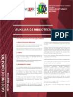 Auxiliar de Biblioteca