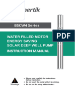 Manual Bomba Solar BSCW New