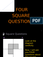 FOUR SQUARES Simplicity