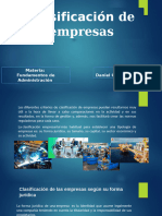 Clasificación de Empresas