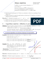 Cours Logarithme Neperien