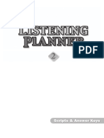 Listening Planner 2 - Answer Keys (New Edition)