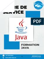 Offre de Service - Java 2024